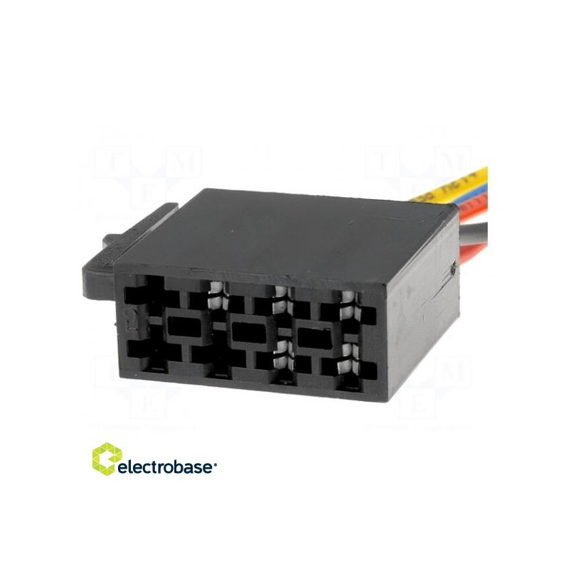 ISO plug,wires PIN: 5
