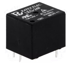 Relė: elektromagnetinė SPDT...