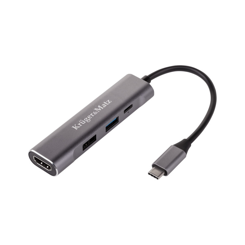 USB Type-C 3.1 adapter (HUB) to HDMI, USB 3.0, USB 2.0, USB-C port