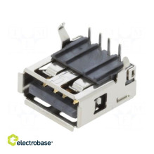 Connector: USB A, socket,...