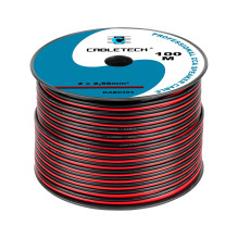 Akustinis kabelis, CCA, 2x2,50 mm², 100 m