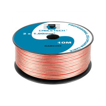 Acoustic cable, CCA, 2x1.00...