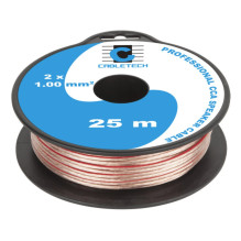 Acoustic cable, CCA, 2x1.00...