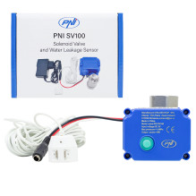 Apsaugos nuo potvynio komplektas SV100: jutiklis ir solenoidinis vožtuvas 3/4" DN20, 1,0 MPa, IP65