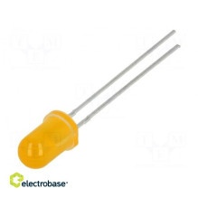 LED, 5 mm, oranžinis, 40...