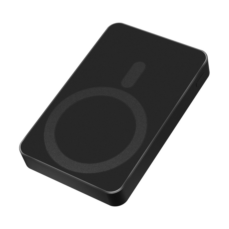 10,000 mAh charger-battery with wireless charging, iPhone 12+, Android, Lighting cable, LCD