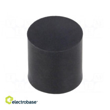Vibration isolation foot, ¨: 20 mm, H: 20 mm, Shore hardness: 55±5, 320N