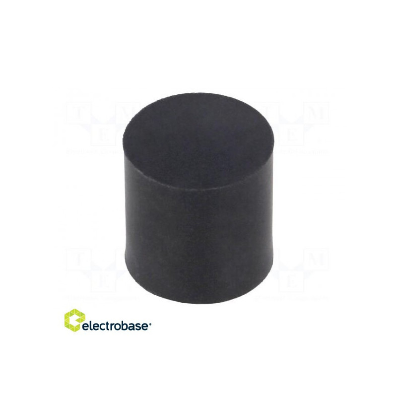 Vibration isolation foot, ¨: 20 mm, H: 20 mm, Shore hardness: 55±5, 320N