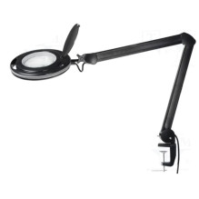 Table lamp with magnifying...