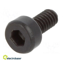 Screw M2x4 0.4 Head: cheese...