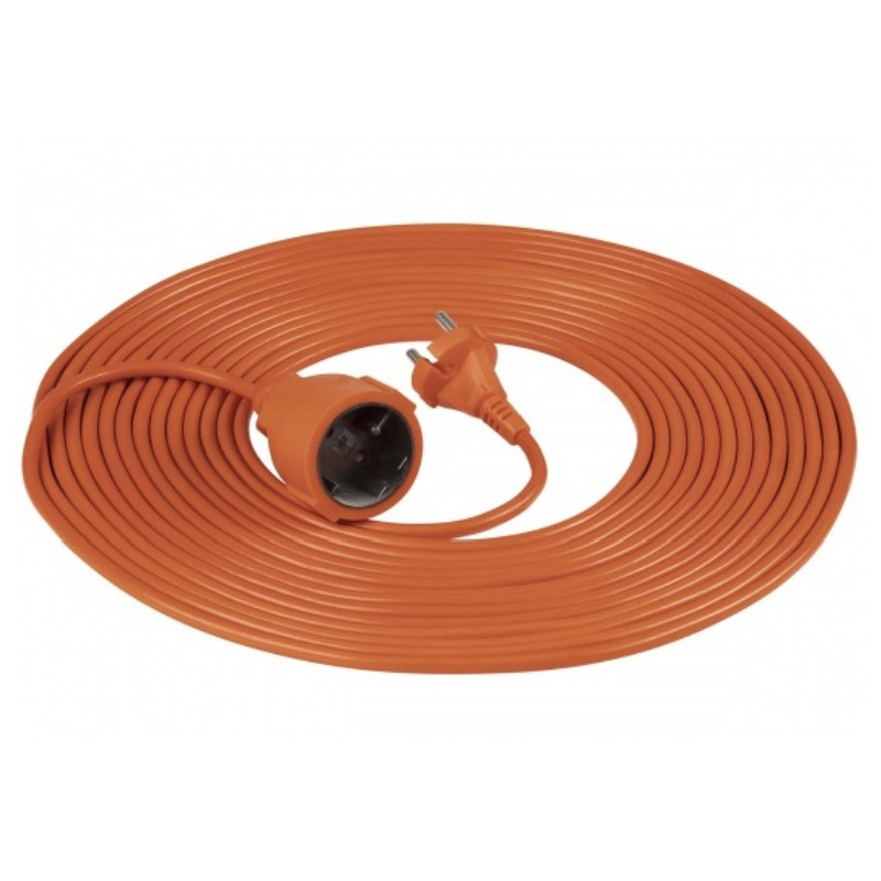 Elektros ilgintuvas PVC IP20 10m 1x2P, H03VV-F 2x1mm2