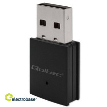 Qoltec 2in1 Wireless Mini USB Adapter WiFi 150 Mbps + Bluetooth 4.0