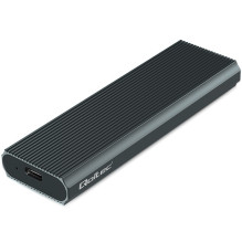Išorinės atminties M.2 SSD korpusas, NVMe, PCIe, USB 3.1, USB-C 10 Gb/s, 4 TB, Qoltec ®