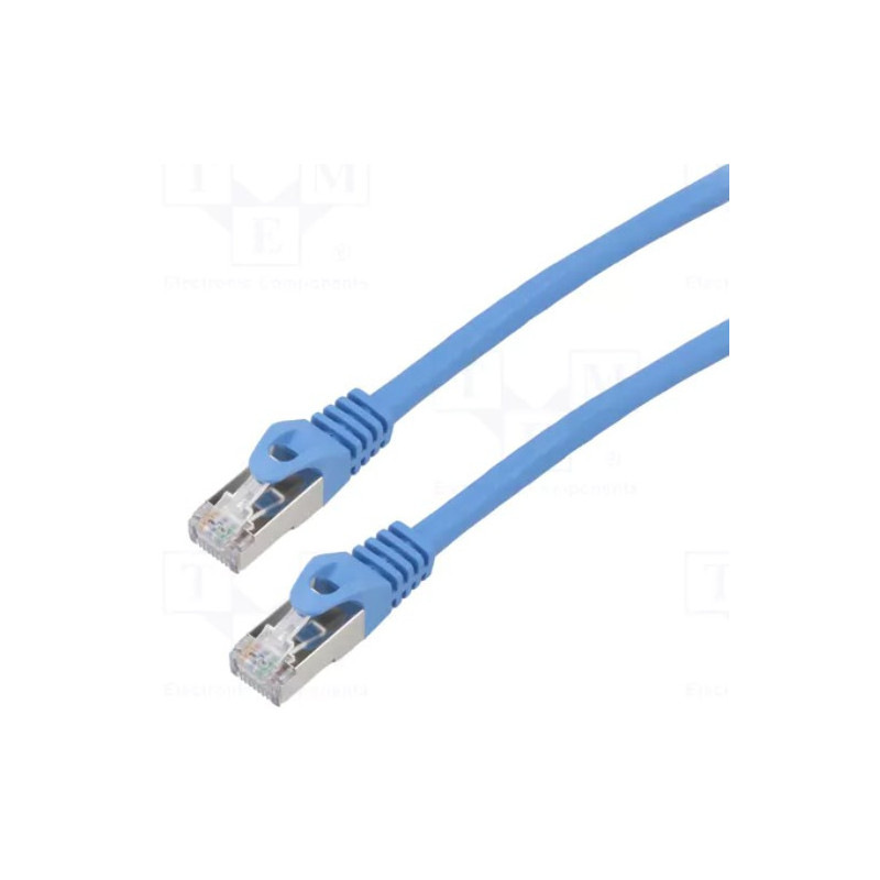 Patch cord CAT6, FTP, 2m, Blue