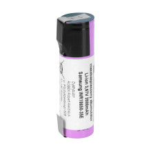 Samsung 18650 3500mAh 3.7V with welded nickel contacts (INR18650-35E-FT)