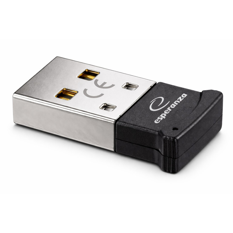 Esperanza Bluetooth 5.0 USB adapter, Up to 20m, 50Mb/s, Wireless receiver for computer