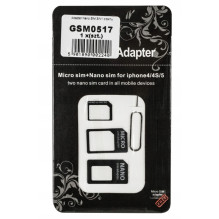 3-in-1 SIM card adapter...