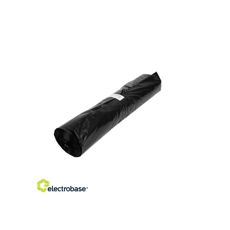 Garbage bags GREEN WAY, LDPE, 30L, 50x60cm, 30mk, black, 10 pcs.