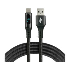 Cable with LCD display, USB...