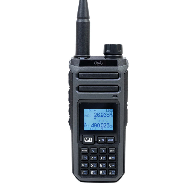 Daugiajuostis radijo skeneris, 0,153 MHz - 1160 MHz, 999 kanalų atmintis, HAM27 DAUGIADIENIS