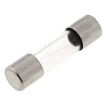 Fuse: fuse quick blow 500mA 250VAC cylindrical, glass 5x20mm