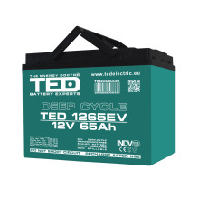 12V 65Ah deep cycle gel...