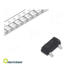 Tranzistorius: PNP bipolinis 30V 0.1A 0.3W SOT23