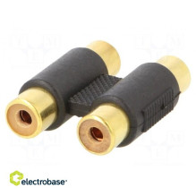 Adapter RCA socket x2, both...