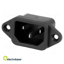 Connector: AC supply socket...