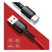 Patvarus USB-C-USB greito...