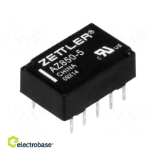 Relay: electromagnetic DPDT Ucoil: 5VDC 0.5A / 125VAC 1A / 30VDC
