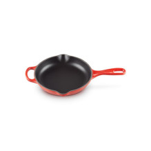 Kitchen Appliances - Le Creuset Signature Cast Iron Frying Pan 20cm Cherry Red