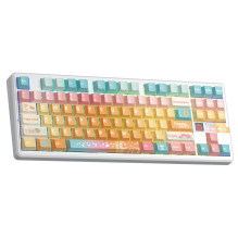 Aula F87Pro V2 EN Layout Gaming Mechanical keyboard Orange Juice