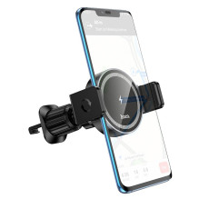 Hoco HW35 MagSafe 15W (air vent) Car charger / holder Black