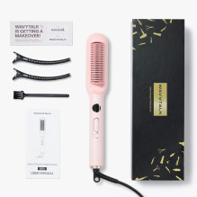 Wavytalk Sleek Sweep Hair styling comb Pink