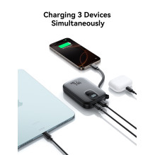 Joyroom JR-PBF17 External battery Power Bank 22.5W with USB-C cable 10000mAh Black