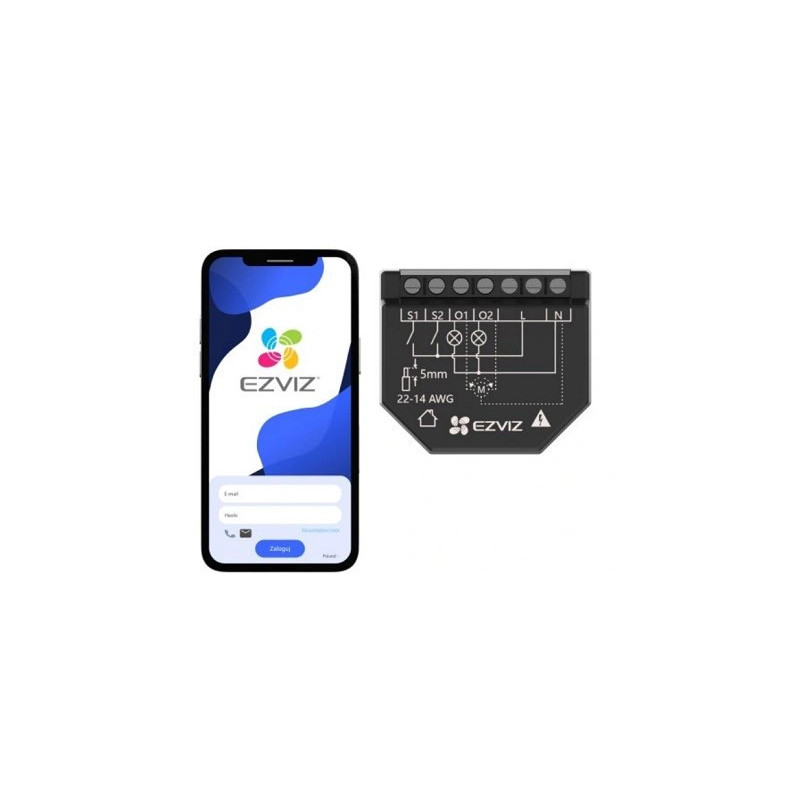 Smart Home Device - EZVIZ CS-T36 Wi-Fi Relay with Timer Function