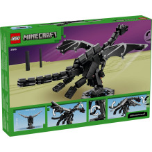 Construction set - LEGO Minecraft 21595 The Ender Dragon Set 710 Pieces, Ages 10+, Multicolor