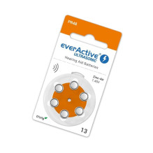 Everactive Ultrasonic 13 PR48 6BL klausos baterijos 6 vnt.