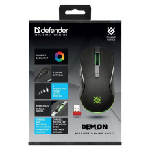 BELAIDĖ PELĖ DEFENDER DEMON GM-534 RF 3200DPI 6P
