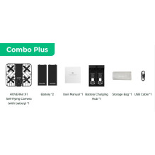 „HoverAir X1“ dronas – „Combo Plus Retail“ – juodas „HoverAir X1“ dronas – „Combo Plus Retail“ – juodas