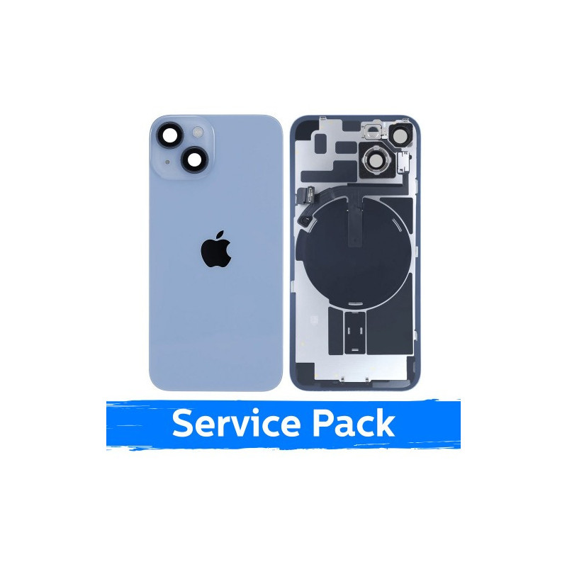 Galinis dangtelis skirtas Apple iPhone 14 / Blue / (Service Pack)
