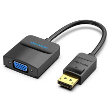 Įvesties / išvesties adapteris DP į VGA / 0,15 m juodas HBFBB VENTION HBFBB (6922794733329)