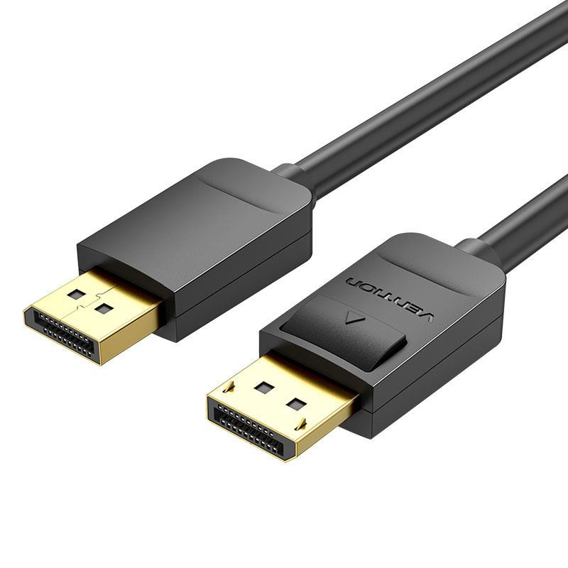 Cable displayport 1.2 4k vention hacbi displayport macho displayport macho 3m negro