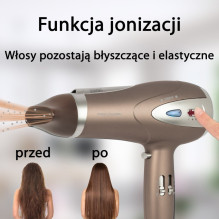 ProfiCare PC-HTD 3113 hair dryer 2200 W Brown ProfiCare PC-HTD 3113 hair dryer 2200 W Brown