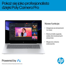 HP OmniBook 7 Next Gen AI 17-DC0073CL Copilot+ PC Intel Core Ultra 7 258V Laptop 43.9 cm (17.3") Full HD touchscree