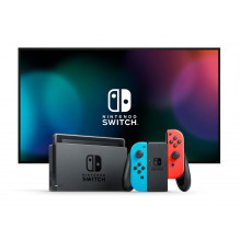Nintendo Switch portable game console 15.8 cm (6.2") 32 GB Touchscreen Wi-Fi Blue, Grey, Red Nintendo Switch portable game console 15.8 cm (6.2") 32 GB Touchscreen Wi-Fi Blue, Grey, Red