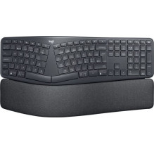 LOGITECH ERGO K860 for business - GRAPHITE - US INT'L - 2.4GHZ / BT - INTNL