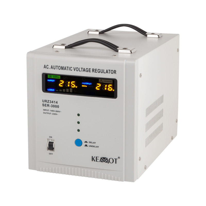 SER-3000 automatinis įtampos stabilizatorius, 3000VA