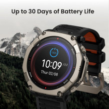 „Amazfit T-Rex Ultra 2“ sidabrinis / juodas